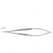 Reill Micro Needle Holder Curved Stainless Steel, 15 cm - 6"